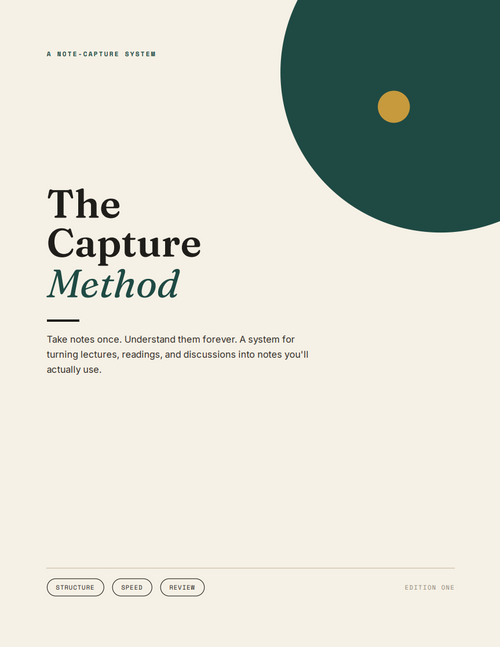 The Capture Method