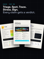 The Verify Loop – AI Fact-Checking Workbook (PDF) | ChatGPT, Claude & Gemini