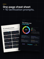 The Verify Loop – AI Fact-Checking Workbook (PDF) | ChatGPT, Claude & Gemini